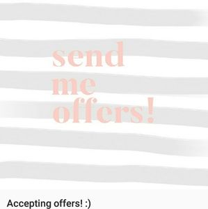 Dont be affraid to make an offer!!!!